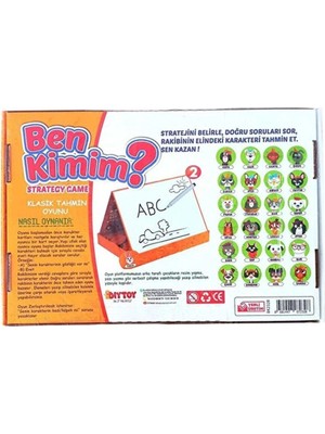 Colezium 1631548 Tain Etme Oyunu Bil Bakalım Kim