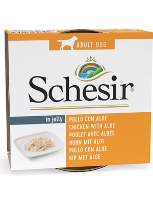 Schesir Jelly Tavuklu Aloevera Köpek Konservesi 150 gr