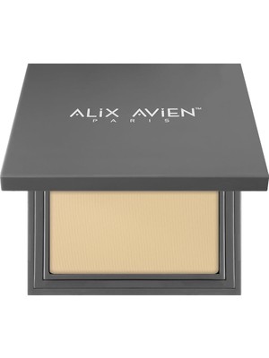 Alıx Avıen Kompakt Pudra - 12 Saate Kadar Kalıcılık - Sıcak Cilt Alt Tonu - Compact Powder 09 Golden Sand