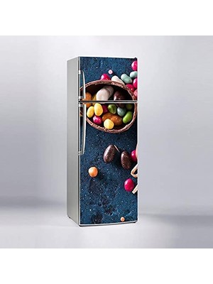 Buzdolabı Sticker Kaplama Dolap Kaplama Etiketi Çikolata
