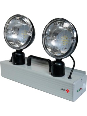 Arsel Versalite-Lp VSA-214L (Lifepo4) Acil Aydınlatma Armatürü Kesintide 180 Dak. Yanan 2X14 LED Lam