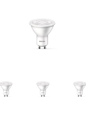 Ms Ess Ledspots 4, 7W-50W GU10 36D Sarı Işık LED Ampul 4lü Paket