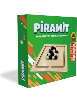 Akılda Zeka Oyunları Piramit - Mantık ve Strateji Oyunu - Ahşap