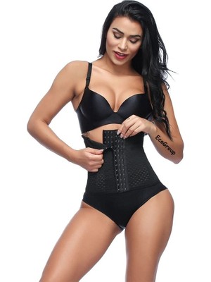 Ms 6 Kademe Unisex Inceltici Vücut Şekillendirici Zayıflatıcı Sıkılaştırıcı Lohusa Bel Korsesi