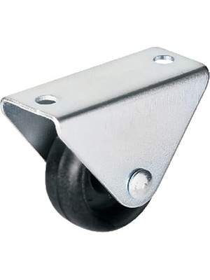 MSP 102 Sabit Mobilya Tekerleği 32MM - 20 kg Kapasiteli Küçük Tabla Teker, Sehpa, Palet ve Dolap Için Galvaniz Kaplama Mini Makara Tekerlek - 4 Adet