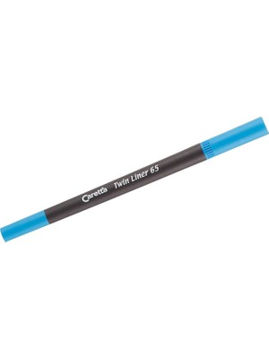 MSP Twin Liner 65 Çift Uçlu Keçeli Kalem, Mavi, 0.4 Mm/1.00 mm