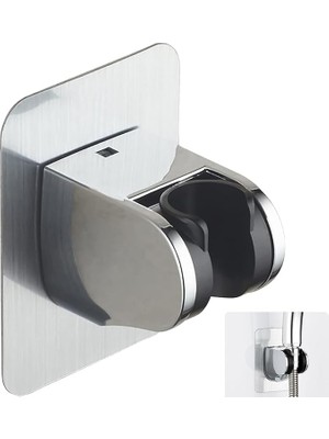 MSP Duş Başlığı Askısı/el Duşu Tutucu/duş Takımı Mafsalı/dayanıklı Paslanmaz Krom Kaplama Abs Plastik Malzeme El Duşu Duş Başlığı Otel Banyosu Için (Gümüş Rengi)