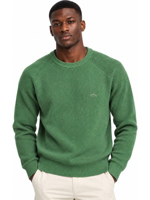 Lacoste Erkek Slim Fit Fitilli Örme Kazak