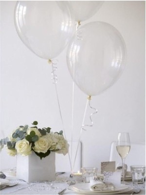 MSP Inç Şeffaf Balon 10'lu