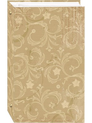MSP - 3-Ring Photo Album 300 Pockets Hold 4x6 Photos, Jasmine Design