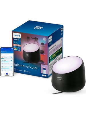 MSP Smart Lighting Squire Lite Akıllı Masa Lambası - Siyah - Google Home, Alexa, Homekit ve Matter Uyumlu