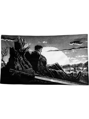MSP Berserk Temalı Duvar Örtüsü Ev Dekorasyon Duvar Halısı Tapestry