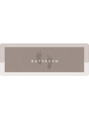 MSP Banyo Paspası, 40X100 Cm, Kaymaz Taban (Model-2)