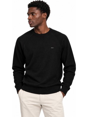 Gant Bisiklet Yaka Regular Fit Pamuk Triko