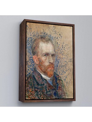 Uslucan Alışveriş Ahşap Çerçeveli Vincent Van Gogh - Portre TABLO-7463