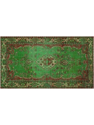 Apex Halı El Dokuması Vintage Yün-Pamuk Retro Halı 29685 158 x 285 cm
