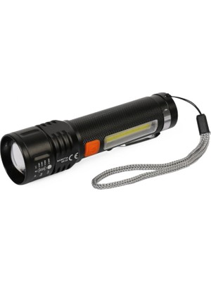 MiraLive Baretta Br-85 XHP50 LED 5 Fonksiyonlu Şarjlı El Feneri