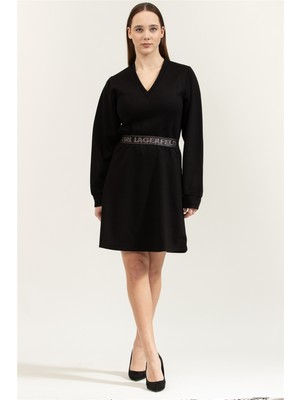 Karl Lagerfeld Women's Dress Black