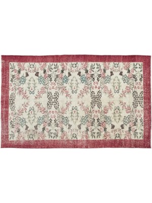 Apex Halı El Dokuması Vintage Yün-Pamuk Naturel Halı 12238 159 x 254 cm