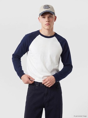 Lc Waikiki Yeni Sezon Beyaz Bisiklet Yaka Reglan Kollu Erkek Sweatshirt
