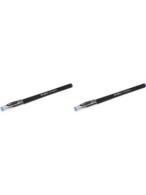 Merfi Store Office Speed Jel Tükenmez Kalem Mavi 0.7 mm (2 Paketi)