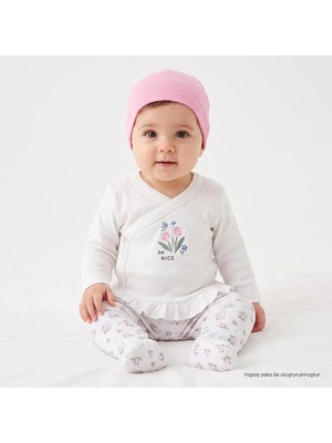 Hellobaby Yenidoğan Zıbın-Şapka-Patikli