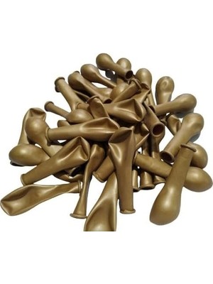 Inç Gold Mini Balon 10 Adet