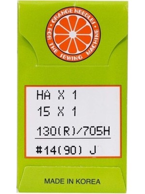 Pfaff Orange Aile Ev Tipi Dikiş Makinesi Yüksek Kalite Orange Dikiş Makine Iğnesi (14/90 Numara 10 Adet), 25213697-365448