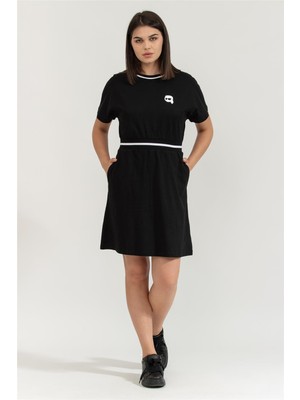 Karl Lagerfeld Ikonik Women's Dress Black