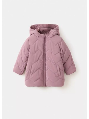 Mango Uzun Kapitone Anorak