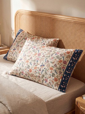 Lc Waikiki Yeni Sezon Karışık Çiçek Desenli Yastık Kılıfı 2'li 50X70 cm