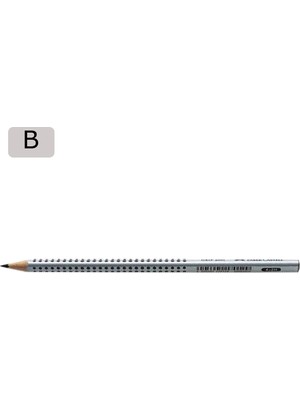 Faber-Castell Grip 2001 B Kurşun Kalem 12'li Paket Ergonomik Yumuşak Tutuş ile Kolay Yazım 5030117001000