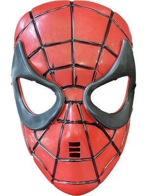 Niyet Kırmızı Karakter Maske - Örümcek Adam Maske Konforlu Tasarım ile Eğlenceli Oyunlar Sunar