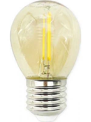 K2 KES602 4W Edison LED Ampul E27 Duy 2700K Günışığı 430 Lümen Dekoratif Rustik LED Ampul