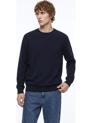 Limon Lacivert Erkek Relaxed Sweatshirt L6WM-SWT9518