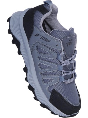 Jump 052 Gri Erkek Çocuk Sneaker Ayakkabı