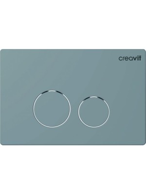 Creavit GP9002 Terra Mat Gri Boyalı Kumanda Paneli
