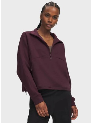 Under Armour 6013519-945 Unstoppable Fleece Hz Bordo Kadın Sweatshirt