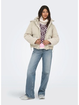 Only Ekru Kadın Mont 1537381614-4500 Tcx