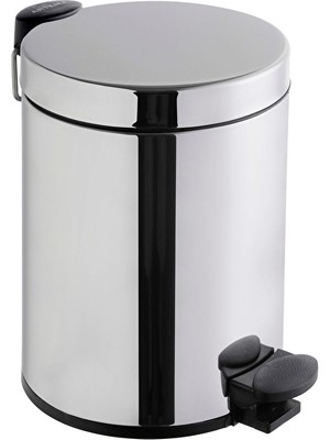 VitrA A44054 Arkitekta Çöp Kovası 3lt., Paslanmaz Çelik