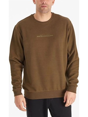Columbia Csc Basic Bar Split Crew Kahve Erkek  Sweatshirt