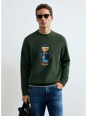 Lufian Sweatshirt, L, Yeşil