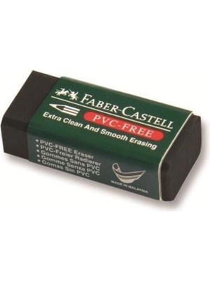 Faber Castell Pvc Free No:30 Küçük Boy Siyah Silgi 30 Lu