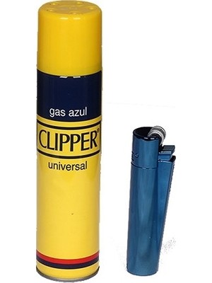 CLİPPER Clipper Mavi Gazlı Çakmak Premium Tasarım ile Çakmak Gazı Hediye Seçeneği Sunuyor