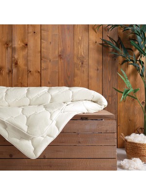 Puffy Dulcet Tek Kişilik Yorgan 155 x 215 cm Pamuk Kumaş ve Polyester Dolgu ile Hafif ve Sıcak