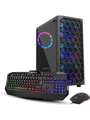 Seclife GM-6695+ I5-6500 16GB 500GB Nvmr 4gb RX550 Dos Gaming Oem Paket
