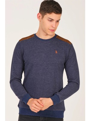 V4000 Dewberry Erkek Sweatshırt-Lacivert