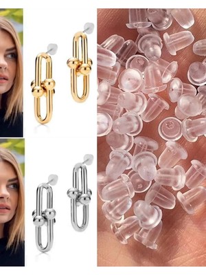 İlraysa 3’lü Ürün Seti: Gold ve Gümüş Kadın Küpe | 200 Adet Piston