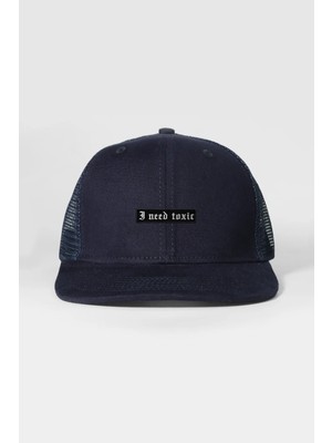 PataCute Toxic Lacivert Snapback Şapka