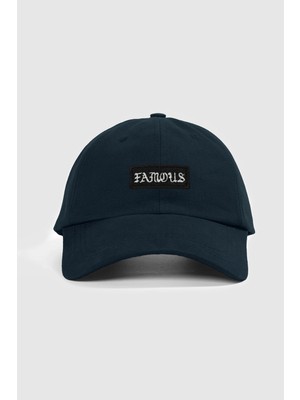 PataCute Famous Lacivert Soft Baseball Şapka